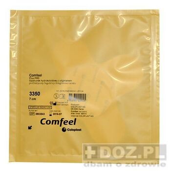 Comfeel Plus, opatrunek hydrokoloidowy, PRD, profil, średnica 7, 10 szt.
