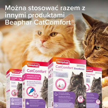 Beaphar CatComfort Excellence Kot, zestaw startowy z dyfuzorem, 48 ml
