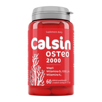Calsin Osteo 2000, tabletki, 60 szt.