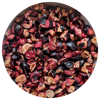 Helpa, Kawałeczki Porzeczki, Bio grys liofilizowany, 20 g