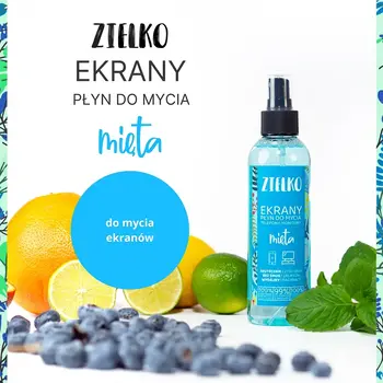Zielko, Płyn do mycia ekranów, mięta, 200 ml