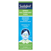 Sudafed XyloSpray HA dla dzieci, 0,5mg/ml, aerozol do nosa, 10 ml