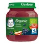 Gerber Organic, deser jabłko, jagoda, 4 m+, 125 g