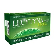 alt Lecytyna Avet 1200 mg, kapsułki, 40 szt.