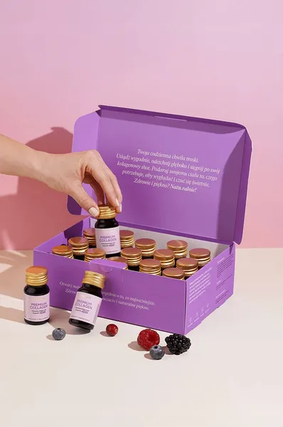 Рыбий коллаген Natu.Care Premium Collagen 10000 мг, для кожи, волос и ногтей, лесные ягоды, 15 шотов по 30 мл — фото 4