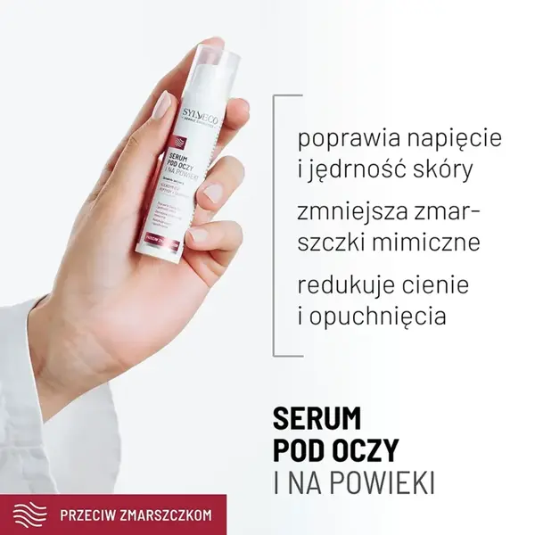 Сыворотка для кожи вокруг глаз Sylveco Dermo против морщин, для век, 15 мл — фото 2