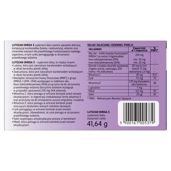 Lutezan Omega 3, kapsułki, 60 szt. 