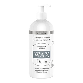 WAX ang Pilomax Wax Daily, szampon do włosów ciemnych, 400 ml