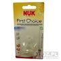 Nuk First Choice, silikonowy smoczek na butelkę, S, 0-6 m, 1 szt.