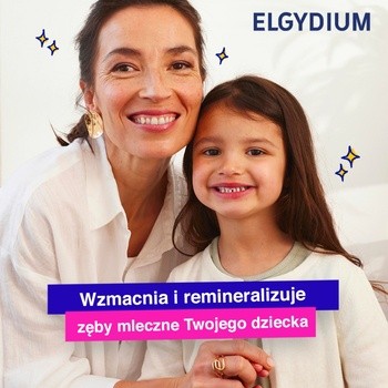 Elgydium Kids, pasta w żelu do zębów dla dzieci 3-6 lat, czerwone owoce, 50 ml