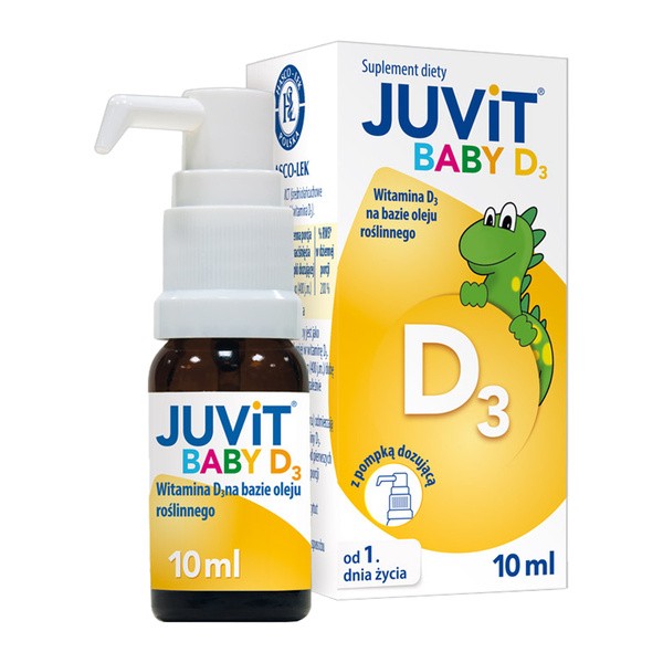 Juvit Baby D3 p yn krople 10 ml