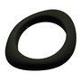 Jellystone Designs, silikonowa bransoletka Organic Bangle, czarna, 1 szt.