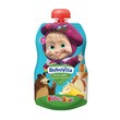 BoboVita Masza i Niedźwiedź, mus banan i jabłko z napojem migdałowym, 6 m+, 100 g