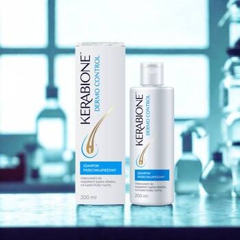 Kerabione Dermo Control, szampon przeciwłupieżowy, 200 ml