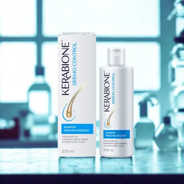Шампунь против перхоти Kerabione Dermo Control очищающий, 200 мл — фото 2