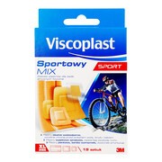 Viscoplast Sportowy Mix, zestaw plastrów, 15 szt.