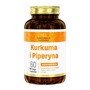 Kurkuma i Piperyna, kapsułki, (Noble Health), 60 szt.