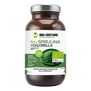 Big Nature Bio Spirulina + Chlorella, tabletki, 300 szt. https://azcdn.doz.pl/image/d/product/942f2394-scale-180x180.png