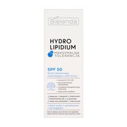 Bielenda Hydro Lipidium, krem barierowy nawilżająco-ochronny, SPF 50, 30 ml