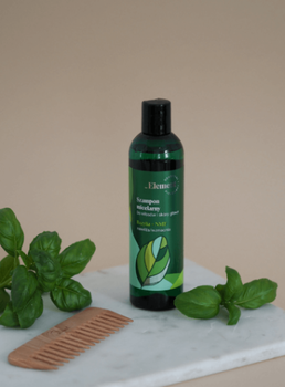 Vis Plantis Basil Element, szampon micelarny do włosów i skóry głowy, bazylia + NMF, 300 ml