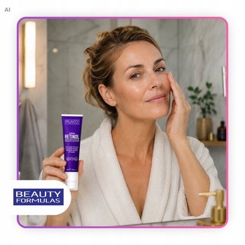 Beauty Formulas, serum do twarzy anti-ageing z retinolem, 30 ml