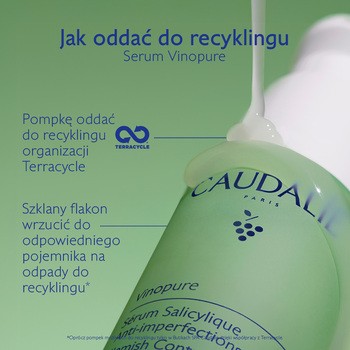 Caudalie Vinopure, serum na niedoskonałości z kwasem salicylowym, 30 ml
