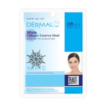 Dermal White Collagen Essence Mask, maska w płachcie, 23 g