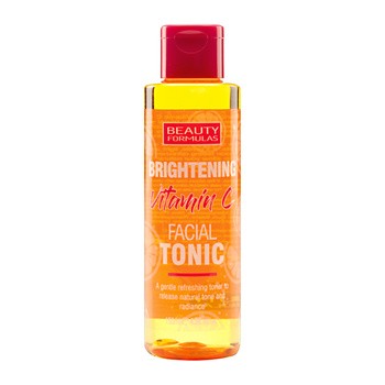 Beauty Formulas, tonik rozjaśniający do twarzy z witaminą C, 150 ml