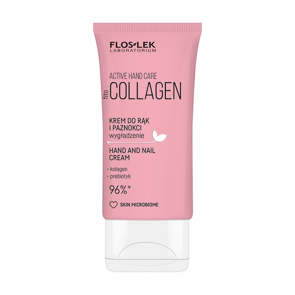 FlosLek Laboratorium Flos-Lek fitoCollagen, krem do rąk i paznokci, 50 ml — Składniki i ocena