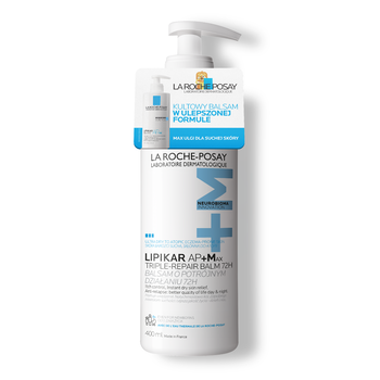 La Roche-Posay Lipikar Baume AP+Max, balsam o potrójnym działaniu, 400 ml
