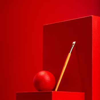 IBRA Fresh Makeup nr F02, pędzel do brwi, 1 szt.