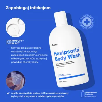 Healpsorin Body Wash, żel, 500 ml