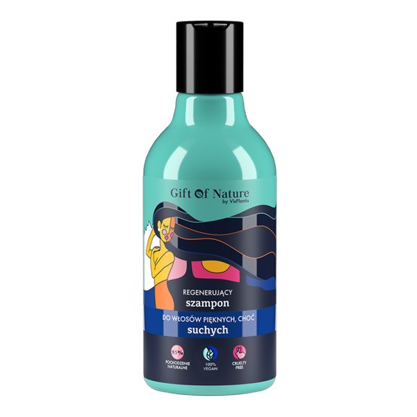 Gift of Nature Gift of Nature by Vis Plantis, Shampoo regenerierend für trockenes Haar, 300 ml — Inhaltsstoffe und Bewertung