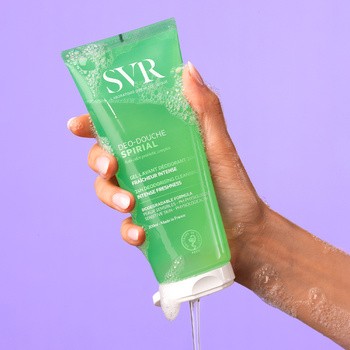 SVR Spirial Deo-douche, dezodorujący żel do mycia ciała i włosów, 200 ml