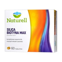Naturell Silica Biotyna Max, tabletki, 60 szt.