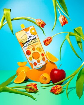 Owolovo Smoothie Jabłko-Morela-Pomarańcza, 250 ml