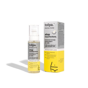 Tołpa Dermo Body Stop Imperfections, kwasowa kuracja złuszczająca do ciała, 100 ml