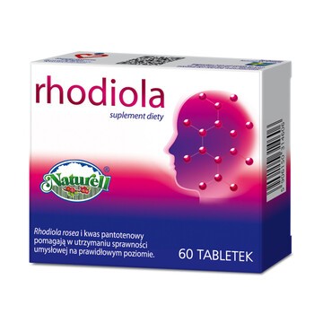 Rhodiola, tabletki, 60 szt.