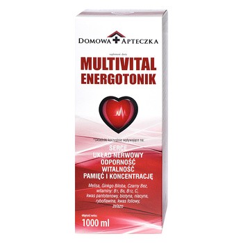 Multivital Energotonik, płyn, 1000 ml