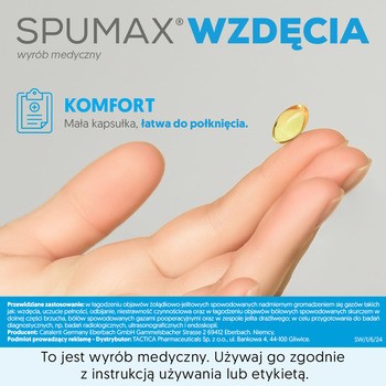 Spumax wzdęcia, kapsułki, 30 szt.