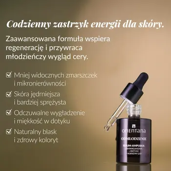 Orientana Ashwagandha, serum-ampułka odmłodzenie, 30 ml