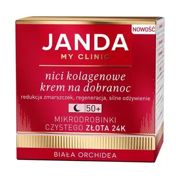 Janda Nici Kolagenowe, krem na dobranoc 50+, 50 ml