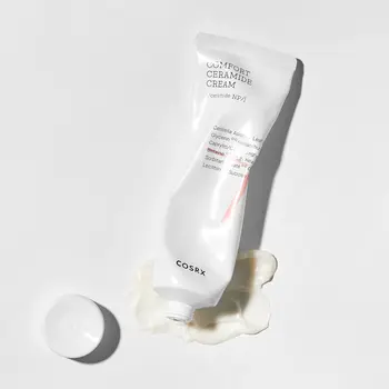 Cosrx Balancium Comfort Ceramide Cream, kojący krem z ceramidami i centellą azjatycką do twarzy, 80 g