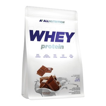 Allnutrition Whey Protein, proszek, smak czekoladowy, 908 g