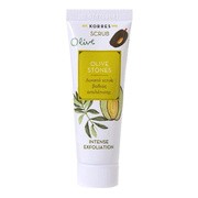 Korres Olive Stones, kremowy peeling oczyszczający, 18 ml https://azcdn.doz.pl/image/d/product/325496de-scale-180x180.png