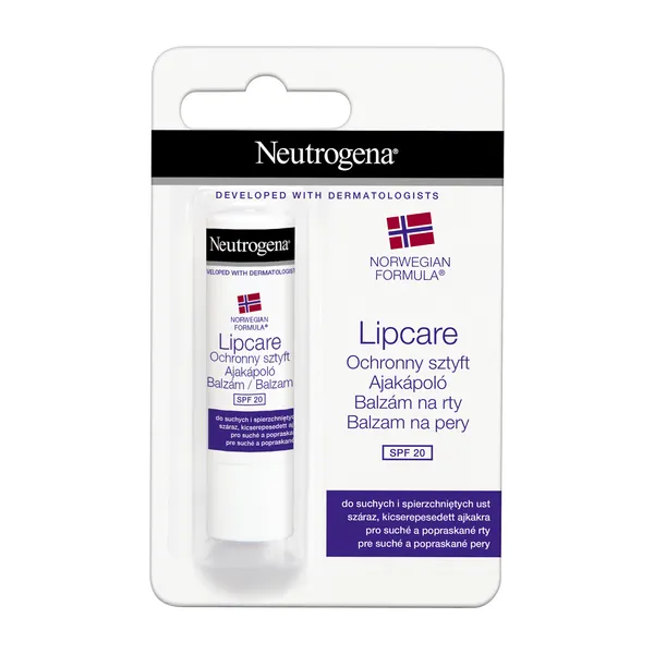 Neutrogena Formuła Norweska ochronny sztyft do ust SPF 20 4,8g