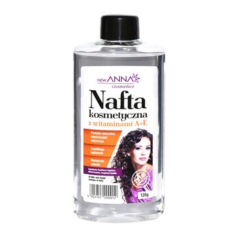 New Anna Cosmetics, nafta kosmetyczna, płyn z witaminami A+E, 120 g