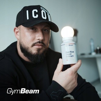 GymBeam Ekstrakt czerwonych drożdży z ryżu, kapsułki, 90 szt.