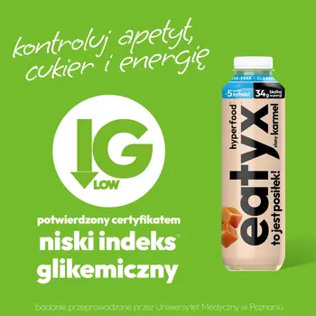 Eatyx Hyperfood Słony karmel, posiłek w płynie, bez laktozy, 500 ml