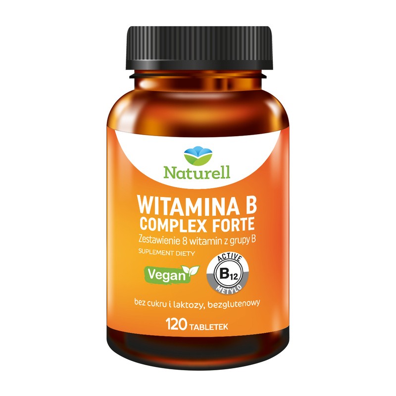 Naturell Witamina B Complex Forte, Tabletki, 120 Szt.